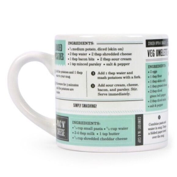 Pottery‎ Barn Fred Grub Mugs microwave recipe coffee tea mugs - Picture 1 of 5